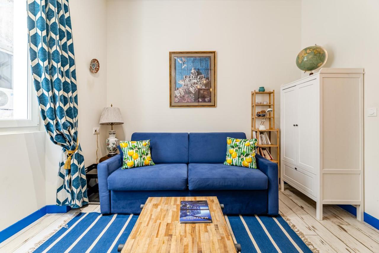 Studio Travel 24M2, 120M Vieux-Port ,Clim , Wifi ,Acces Autonome Avec Code Marseilles Buitenkant foto